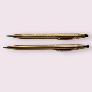 Cross Gold 12K 14K Mechanical Pencil Set